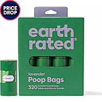 Earth Rated Lavender Leakproof Dog Poop Bags