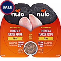 Nulo Grain-Free Chicken & Turkey Recipe Split Cup Pate Cat & Kitten Food