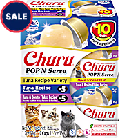 Inaba Churu Pop'n Serve Tuna for Cat Treats Variety Pack