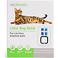 So Phresh Cat Litter Disposal Pail Litter Bag Refill