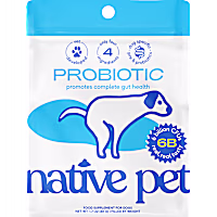 Native Pet Probiotic Powder Vet-Formulated Supplement for Digestive and Gut Health Support for Dogs