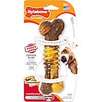 Nylabone Philly Cheesesteak Power Chew Dental Bone Dog Toy
