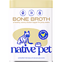 Native Pet Real Chicken Bone Broth Powder Dog Food Topper