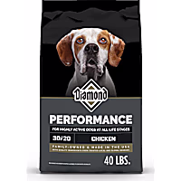 Diamond Performance All Life Stages 30/20 High Protein Formula for Highly Active, Hard Working & Athletic Dogs Dry Food