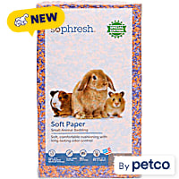 So Phresh Purple/Orange Seasonal Color Soft Paper Small Animal Bedding