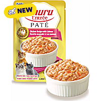 Inaba Churu Chicken Recipe with Salmon Entree Pate Pouch Cat Food