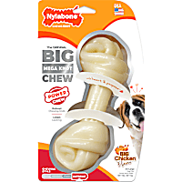 Nylabone Power Chew Knot Bone BIG Dog Chew Toy Chicken X-Large/Souper - 50+ lbs.