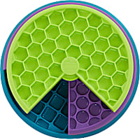 Outward Hound Lickin-Layers Interactive Puzzle Game and Slow Feeder Bowl for Dogs