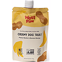West Paw Peanut Butter and Banana Creamy Dog Treats