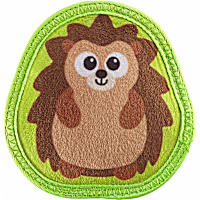 Outward Hound Multicolor Hedgie with Two Tough Layers Skinz Durable Squeaky Dog Toy