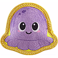 Outward Hound Purple Octopus with Two Tough Layers Skinz Durable Squeaky Dog Toy