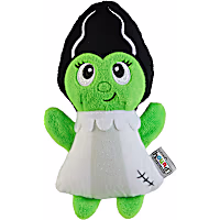 Outward Hound Green Stuffeez Bride of Frankenstein Plush Dog Toy
