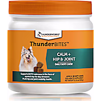 ThunderWorks ThunderBites Calm+ Hip & Joint Daily Soft Chew for Dogs