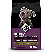 Diamond Puppy 31/20 High Protein Formula for All Life Stages Including Puppies and Pregnant & Nursing Adult Dogs Dry Food
