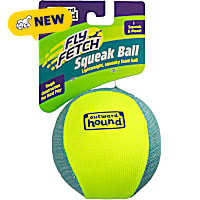 Outward Hound FlyFetch Squeak Ball Dog Toy
