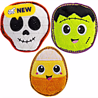 Outward Hound Halloween Xtreme Seamz Assortment Dog Toy