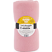 EveryYay Let's Snuggle Pink Plush Pet Throw