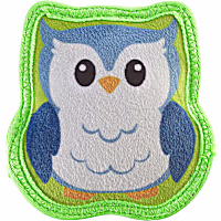 Outward Hound Multicolor Owl with Two Tough Layers Skinz Durable Squeaky Dog Toy