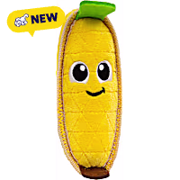 Outward Hound Banana Xtreme Seamz Dog Toy