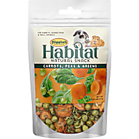 Higgins Habitat Natural Snack Carrots, Peas & Greens Treats for Rabbit