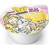 B.F.F. Dog Fun Size Meals! Roll the Dice with Chicken Breast & Rice in Broth Wet Dog Food