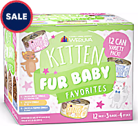 Weruva Kitten Fur Baby Favorites Variety Pack Wet Cat Food