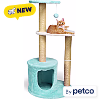 EveryYay Cloud & Moon Novelty 3-Level Cat Tree