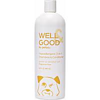 Well & Good Hypoallergenic 2-in-1 Shampoo & Conditioner for Dogs