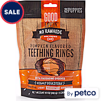 Good Lovin' No Rawhide Pumpkin Flavored Puppy Teething Rings