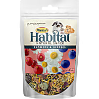 Higgins Habitat Natural Snack Flowers & Berries Treats for Rabbit