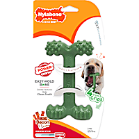 Nylabone Easy-Hold Bacon Flavor Dog Dental Chew Toy