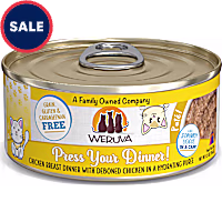 Weruva Pate Press Your Dinner! Chicken Breast Dinner in a Hydrating Puree Wet Cat Food