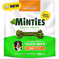 Minties Dental Large Bone Dog Treats