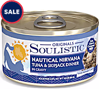 Soulistic Originals Nautical Nirvana Tuna & Skipjack Dinner in Gravy Wet Cat Food