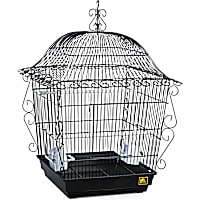 Prevue Pet Products Designer Scrollwork Series Jumbo Tiel Scrollwork Bird Cage in Black