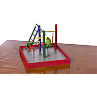 Prevue Pet Products Parakeet Park Tabletop Playpen