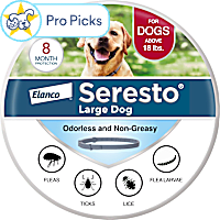 Seresto Vet-Recommended Flea & Tick Prevention Collar for Large Dogs Over 18 lbs.