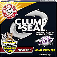 Arm & Hammer Clump & Seal Multi-Cat Odor Sealing Cat Litter