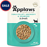 Applaws Natural Tuna with whole Anchovy and Seaweed in Broth Wet Cat Food