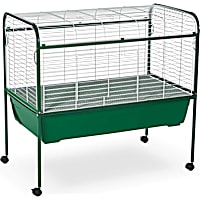 Prevue Pet Products Green & White Small Animal Cage with Stand