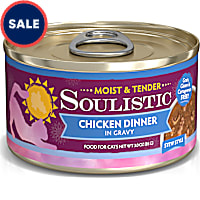 Soulistic Moist & Tender Chicken Dinner in Gravy Wet Cat Food