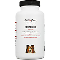 Well & Good Skin & Coat Salmon Oil Dog Capsules
