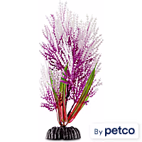 Imagitarium Purple Hairgrass Foreground Plastic Aquarium Plant