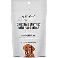 Well & Good Digestive Enzymes with Probiotics Soft Dog Chews