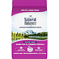 Natural Balance L.I.D. Limited Ingredient Diets Green Pea & Venison Formula Dry Cat Food