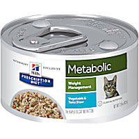 Hill's Prescription Diet Metabolic Weight Management Vegetable & Tuna Stew Canned Cat Food