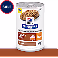 Hill's Prescription Diet k/d Kidney Care with Lamb Canned Dog Food
