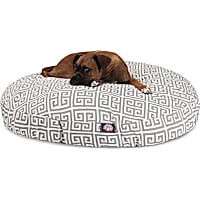 Majestic Pet Grey Towers Round Pet Bed