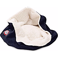 Majestic Pet Villa Navy Burrow Bed