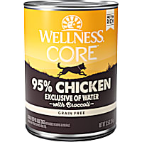 Wellness CORE 95% Natural Wet Grain Free Chicken & Broccoli Dog Food